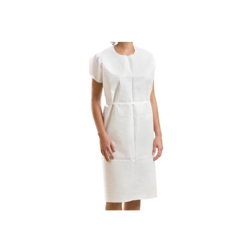 Graham Medical - Answer - 44506 - Products Patient Exam Gown One Size Fits Most White Disposable