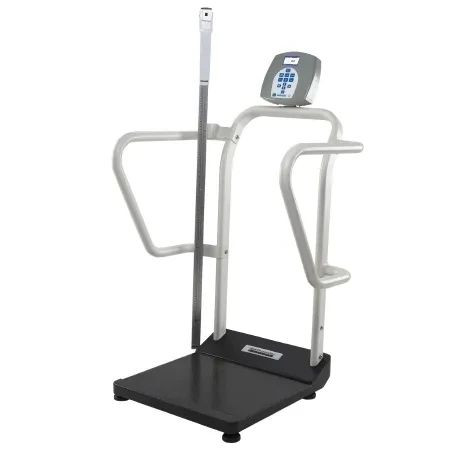 Health O Meter - 1100kghrbt - Scale, Platform Digital W/Bluetooth Height Rod Lcd 454 Kg