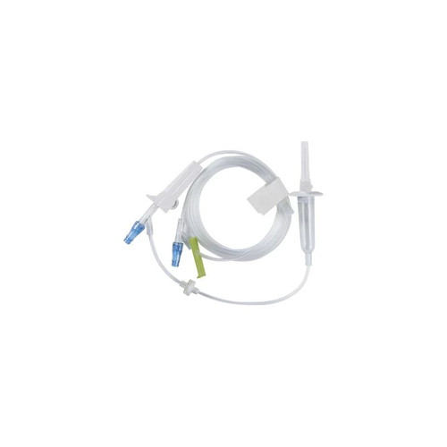 Icu Medical - Lifeshield - 1266228 - Primary Iv Administration Set Gravity 2 Ports 15 Drops / Ml Drip Rate Without Filter 100 Inch Tubing Solution