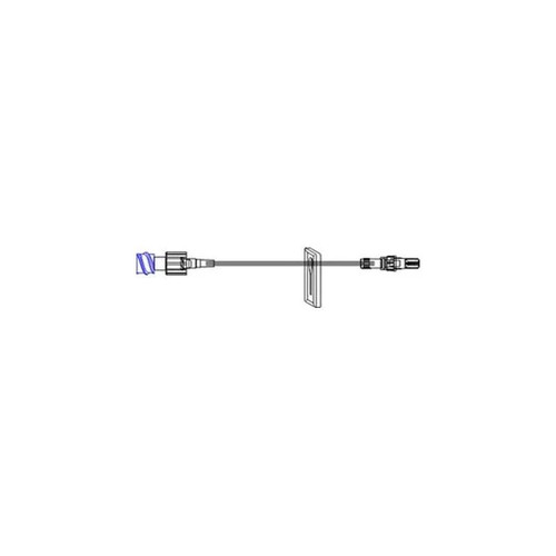 Icu Medical - Sc9056 - Ext Set, Sm Bore Rot Luer N/Dehp Tu W/Clamp 7.5