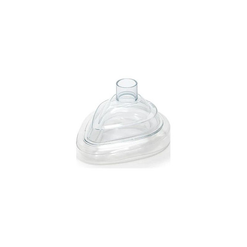 Intersurgical - Economy - 1516000 - Anesthesia Mask Elongated Style Adult Size 5 Without Hook Ring