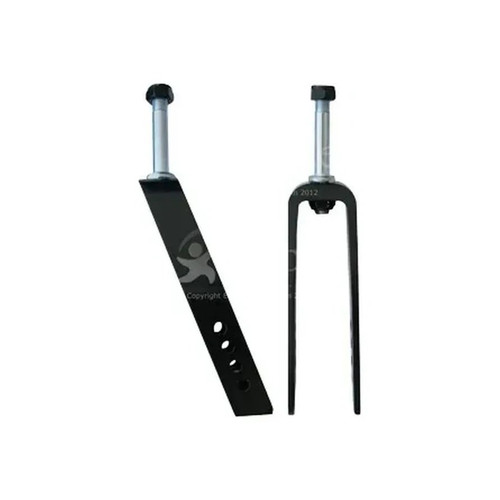 Invacare - 1089103 - Oration Fork And Stem, Black, Aluminum