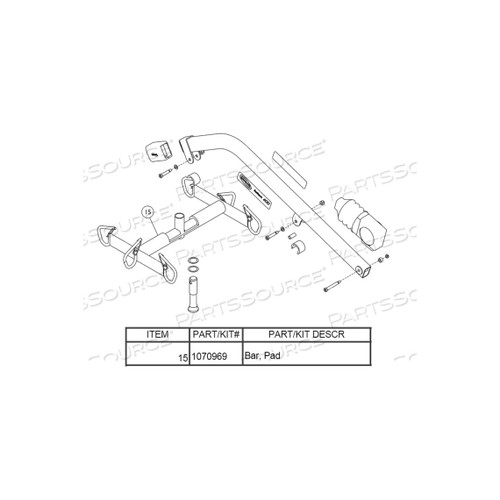 Invacare - 1133393 - Recliner Back Upholstery Kit