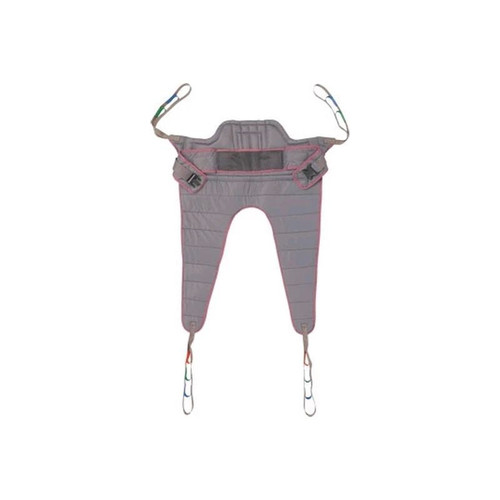 Invacare - Premier Series Slings - 2484690 - Oration Transfer Sling With Waist Belt, Medium, Purple/Gray, Solid Polyester