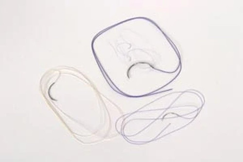 Johnson & - Coated Vicryl - J370H - Systems - Absorbable Suture With Needle Polyglactin 910 Ctx 1/2 Circle Taper Point Size 0 Braided