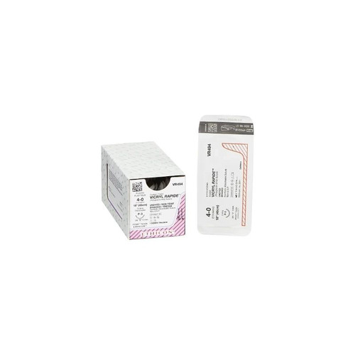 Johnson & - Coated Vicryl Rapide - Vr494 - Systems Suture, Ud 4 - 0 18" P - 3