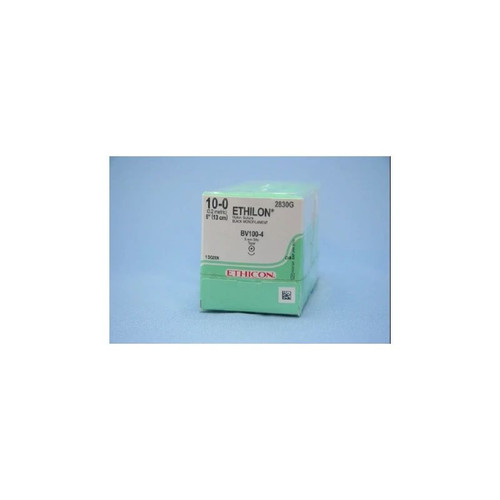 Johnson & - J Healthcare Systems - 2830G - Suture, Ethilon Blk Mono 10 - 05" Bv100 - 4