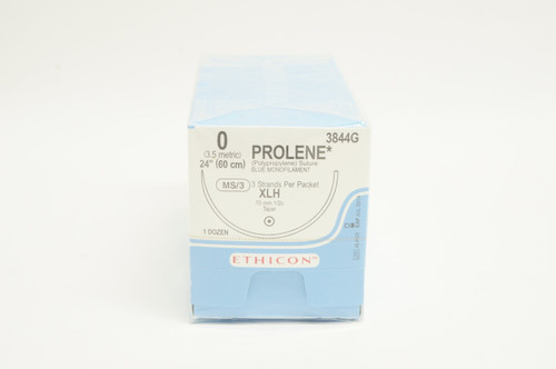 Johnson & - J Healthcare Systems - 3844G - Suture, Prolene Blu Br 0 24" Xlh