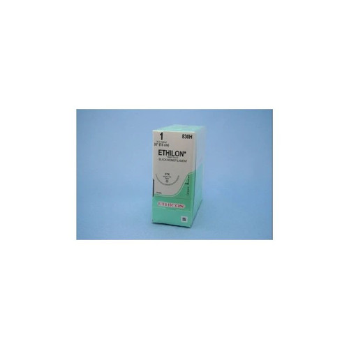 Johnson & - J Healthcare Systems - 830H - Suture, Ethilon Blk Mono 1 30"Ctx