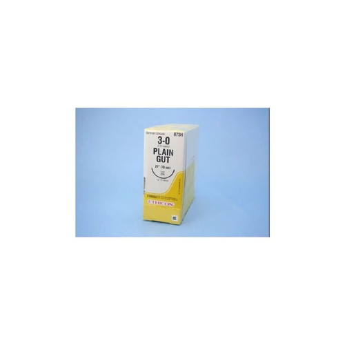 Johnson & - J Healthcare Systems - 873H - Suture, Gut Pl 3 - 0 27" Ctx
