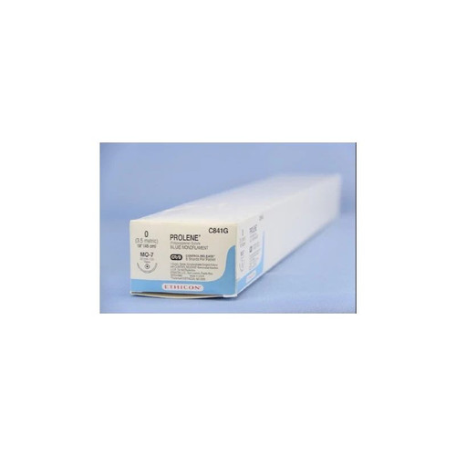 Johnson & - J Healthcare Systems - C841G - Suture, Prolene Blu Mono 0 18"Mo - 7