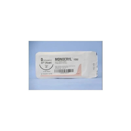 Johnson & - J Healthcare Systems - Y352H - Suture, Moncryl Vio Mono 0 27"Ct