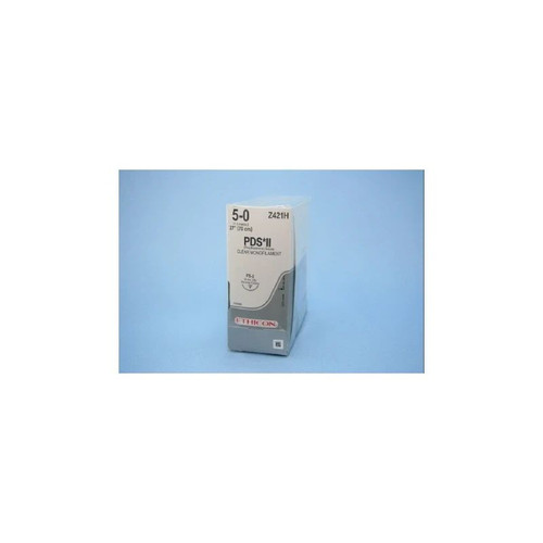 Johnson & - Pds Ii - Z421H - Systems - Absorbable Suture With Needle Polydioxanone Fs - 2 3/8 Circle Reverse Cutting Size 5 - 0 Monofilament