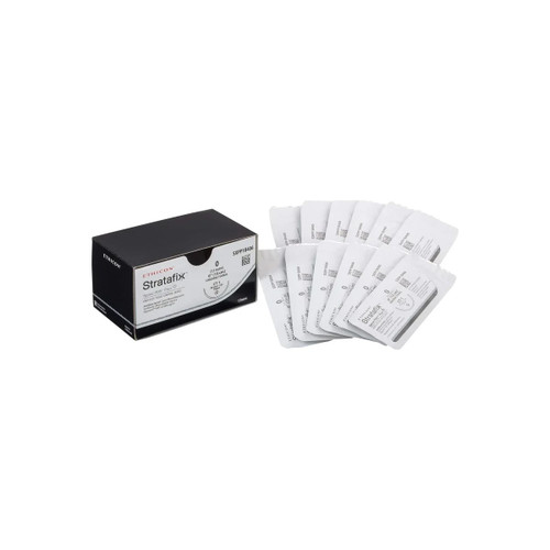 Johnson & - Stratafix Symmetric Pds Plus - Sxpp1B430 - Systems - Absorbable Antibacterial Suture With Needle Polydioxanone Ct - 1 1/2 Circle Taper Point Size Monofilament