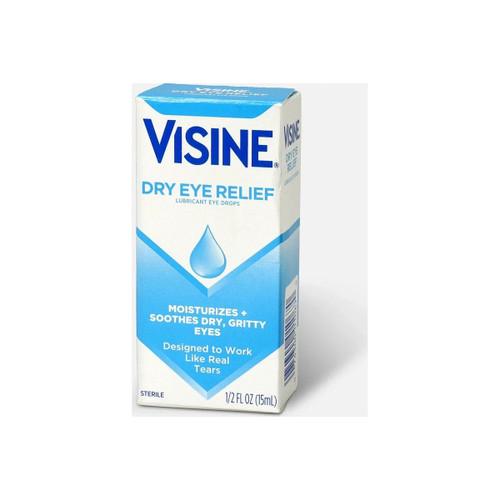 Kenvue Brands Ll - J & Healthcare Systems - 49376 - Visine All Day Comfort Dry Eye Relief Lubricant Drops, 0.5 Fl Oz