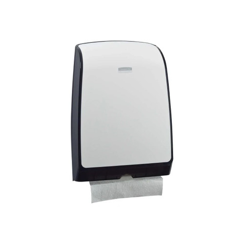 Kimberly Clark - K-C Professional - 34830 - Mod Slimfold Paper Towel Dispenser White Plastic Manual Pull 225 Count Wall Mount