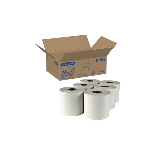 Kimberly Clark - Scott Essential - 01032 - Paper Towel Perforated Center Pull Roll 8 X 12 Inch