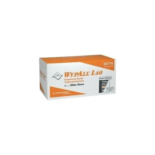 Kimberly Clark - Wypall - 05740 - Power Clean L40 Task Wipe Blue Nonsterile Bonded Cellulose 9.8 X 16.4 Inch Disposable