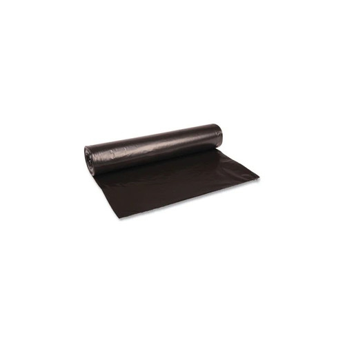 Lagasse - Boardwalk - Bwk517 - Trash Bag 45 Gal Black Lldpe / Ld 1.2 Mil 40 X 46 Inch Star Seal Bottom Coreless Roll
