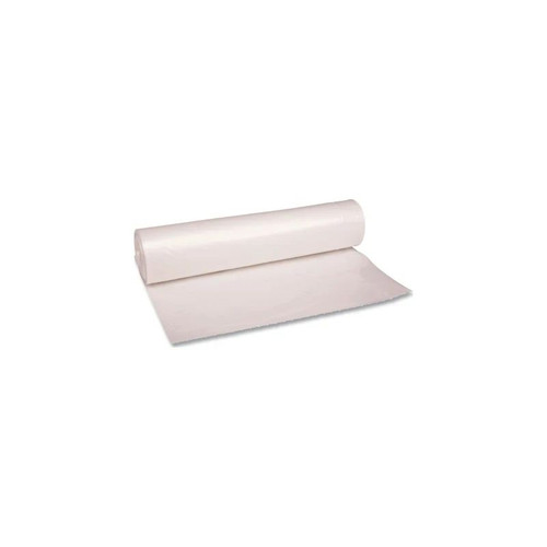 Lagasse - Boardwalk - Bwk532 - Trash Bag 56 Gal Clear Lldpe / Ld 1.1 Mil 43 X 47 Inch Star Seal Bottom Coreless Roll