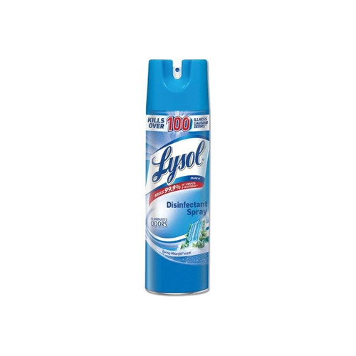 Lagasse - Lysol - Rac79326Ct - Surface Disinfectant Cleaner Alcohol Based Aerosol Spray Liquid 19 Oz Can Spring Waterfall Scent Nonsterile