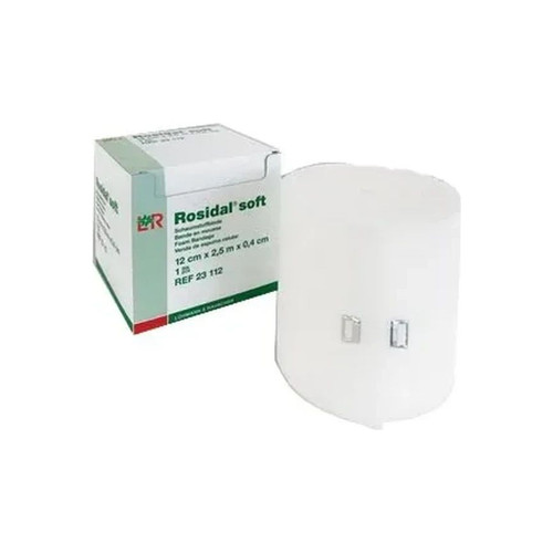 Lohmann & Rauscher - Rosidal - 23110 - Soft Foam Padding Bandage, 4" X 0.12" 2.7 Yards