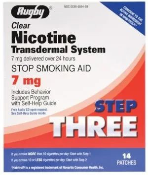 Major Pharmaceuticals - 00536589488 - Nicotine, Patch 7Mg