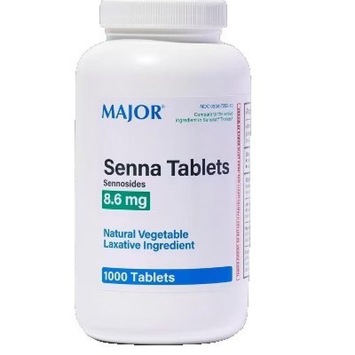 Major Pharmaceuticals - 00904725261 - Senna Lax, Tab 8.6Mg Ud