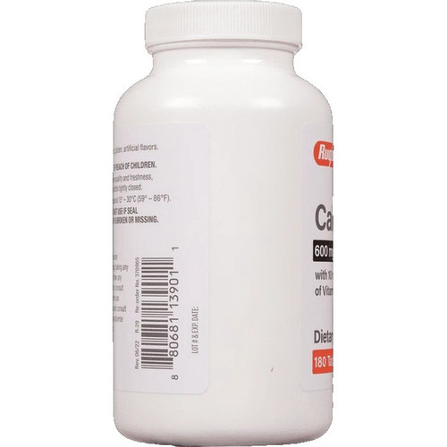Major Pharmaceuticals - 80681013901 - Calcium+Vitamin D3, Tab 600Mg