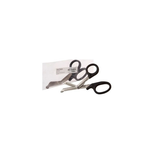 Mckesson - 01-320Bkgm - Utility Scissors 7 - 1/4 Inch Length Office Grade Stainless Steel / Plastic Nonsterile Finger Ring Handle Angled Blunt Tip
