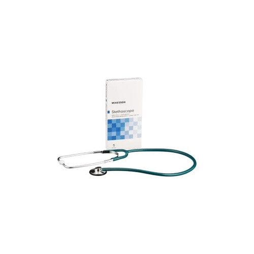 Mckesson - 01-660Tlgm - Classic Stethoscope Teal Blue 1 - Tube 21 Inch Single Head Chestpiece