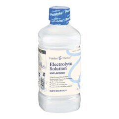 Mckesson - 01093995905 - Electrolyte, Sol Ft Sm Ped Unflavored 33.8oz