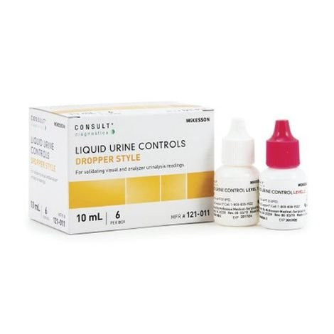 Mckesson - Mckesson Consult - 121071 - Control, Urine Dip Level 1 2 12 Ml 