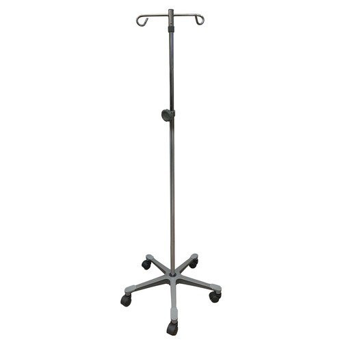 Mckesson - 16-11350 - Pole, Iv 2Hook 5Leg Base