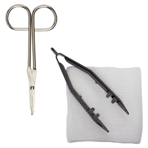 Mckesson - 16-5425 - Suture Removal Tray, Plas