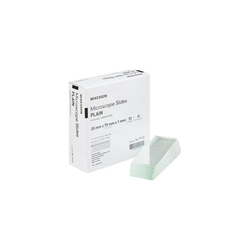 Mckesson - 16-7131 - Microscope Slide 1 X 3 Inch Mm Plain