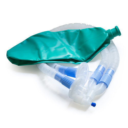 Mckesson - 16-D72 - Anesthesia Breathing Circuit Expandable Tube 72 Inch Dual Limb Adult 3 Liter Bag Single Patient Use