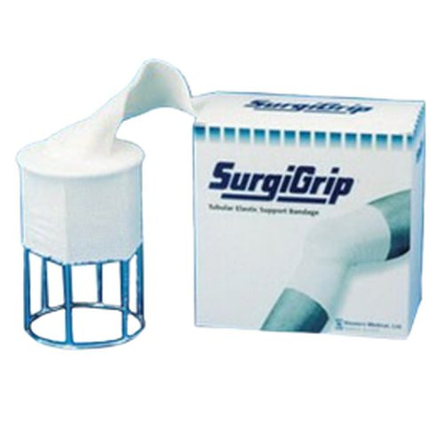 Gentell - Surgigrip - Glf10 - Elastic Tubular Support Bandage 4 Inch X 11 Yard Large Knee / Thigh Pull On White Nonsterile 8 To 12 Mmhg