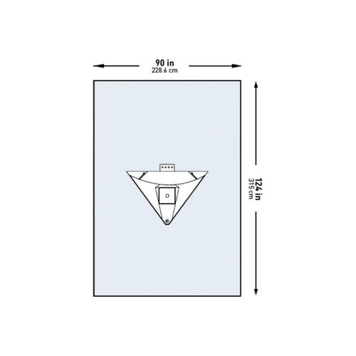 Mckesson - 183-I80-09102-S - Orthopedic Drape Arthroscopic Knee 90 W X 124 L Inch Sterile