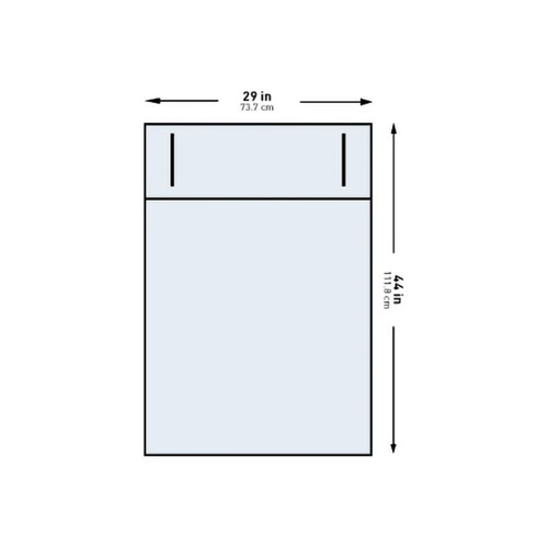 Mckesson - 183-I80-14108-S - Obstetrics / Gynecology Drape Under Buttocks 29 W X 44 L Inch Sterile