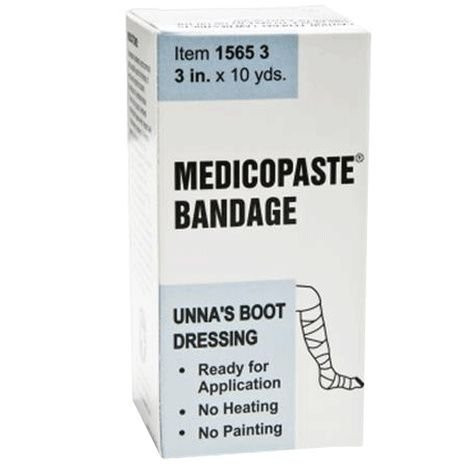 Graham Field - Medicopaste - 1565 4 - Health Products Unna Boot Inch X 10 Yard Gauze Zinc Oxide