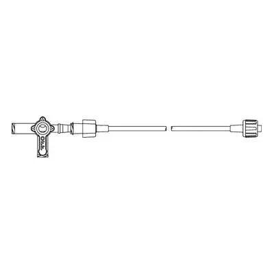 Mckesson - 43-1-271 - Operating Scissors Argent 5 Inch Length Surgical Grade Stainless Steel Finger Ring Handle Straight Sharp Tip / Blunt