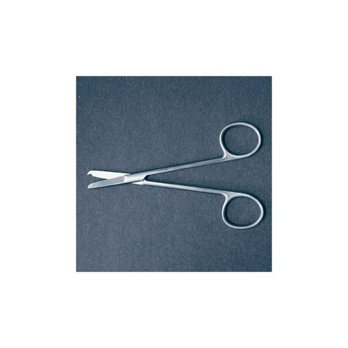 Mckesson - 43-1-358 - Argent Suture Scissors Littauer 5 - 1/2 Inch Length Surgical Grade Stainless Steel Nonsterile Finger Ring Handle Straight Blunt Tip /