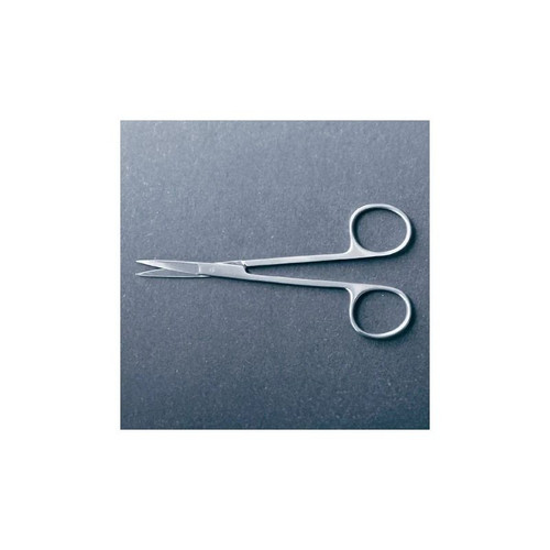 Mckesson - 43-2-103 - Iris Scissors 3 - 1/2 Inch Office Grade Stainless Steel Finger Ring Handle Straight