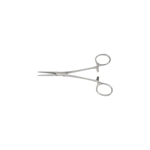 Mckesson - 43-2-447 - Hemostatic Forceps Crile 5 - 1/2 Inch Length Office Grade Stainless Steel Nonsterile Ratchet Lock Finger Ring Handle Straight