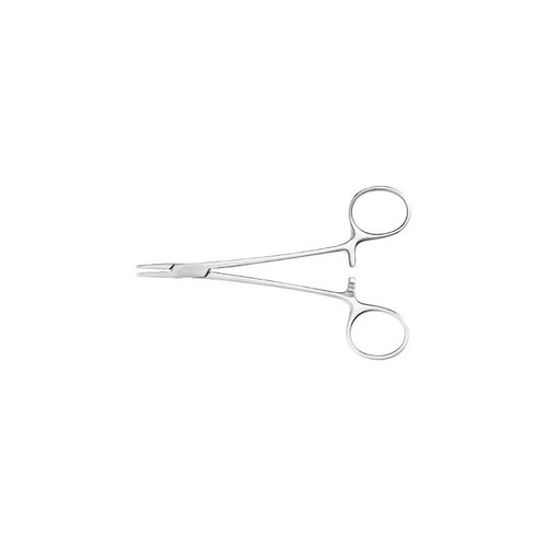 Mckesson - 43-2-809 - Needle Holder 5 Inch Length Smooth Jaws Finger Ring Handle