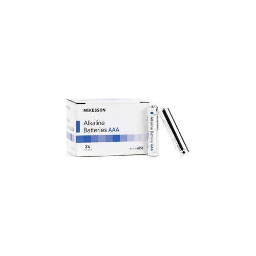 Mckesson - 4856 - Alkaline Battery Aaa Cell 1.5V Disposable 24 Pack