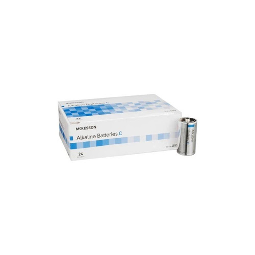 Mckesson - 4857 - Alkaline Battery C Cell 1.5V Disposable 24 Pack