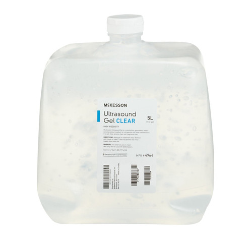 Mckesson - 4964 - Ultrasound Gel Transmission 5 Liter Jar