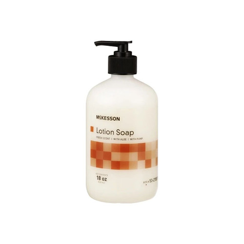 Mckesson - 53-27857-18 - Soap Lotion Oz Pump Bottle Fresh Scent